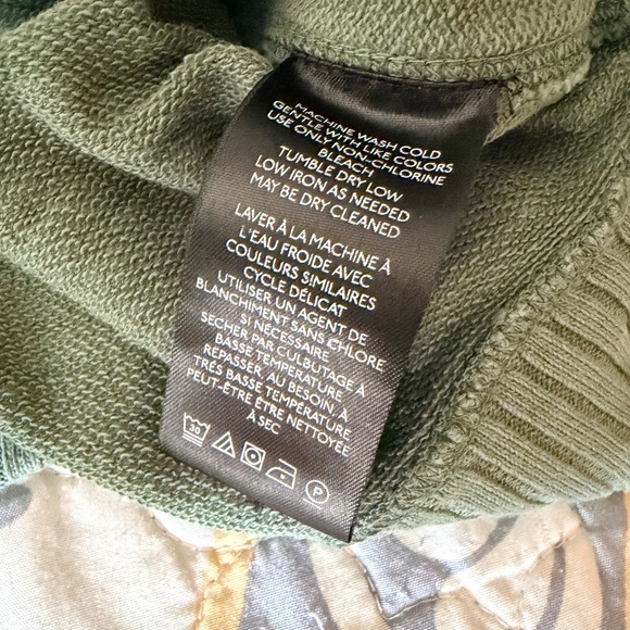 Anthropologie Pilcro The Montana Pocket Knit Cropped Green Top Shirt, XS - Picture 13 of 14